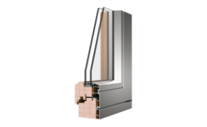 finestra legno-alluminio easy