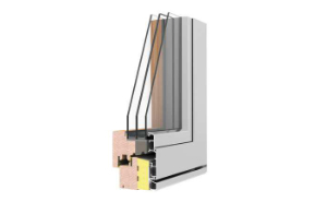 finestra legno-alluminio termoscudo